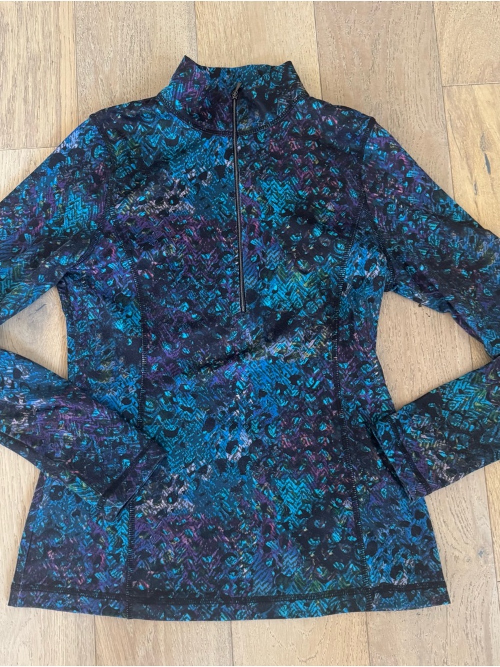 Sno Skins Long Sleeve 1/4 Zip Top Small